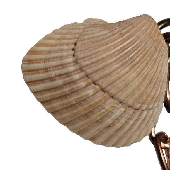 Seashell Teddy Bear Rose Charm Bracelet Copper Chain Beach Fashion Jewelry Women - Picture 4 of 8